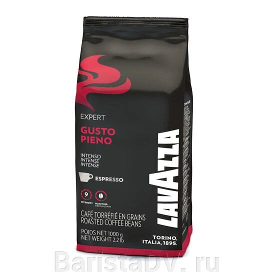 Кофе в зернах Lavazza Gusto Pieno 1000 гр (1кг) от компании BaristaDV. ru - фото 1