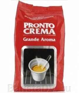 Кофе в зернах Lavazza Pronto Crema Grande Aroma 1000 гр (1кг) от компании BaristaDV. ru - фото 1