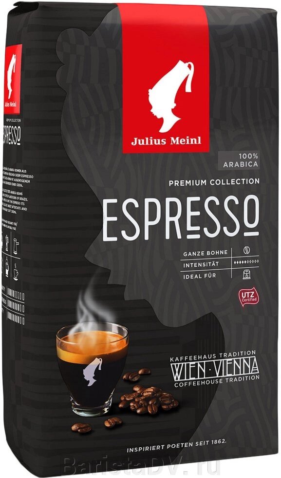 Кофе в зернах Юлиус Майнл Эспрессо Премиум (Арабика) 1кг от компании BaristaDV. ru - фото 1