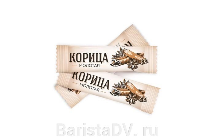 Корица порционнная молотая 0.3г стик 250 шт. в уп. от компании BaristaDV. ru - фото 1