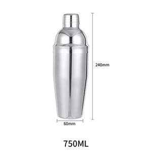 Шейкер 750 мл., металлич