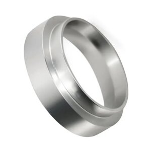 Дозирующее кольцо для холдера, воронка (трихтер) для портафильтра, серебристый - 58 мм