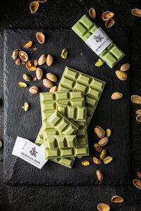 Шоколад со вкусом фисташки 25 гр