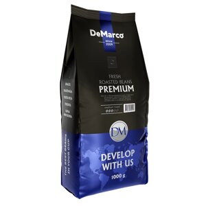 Кофе в зернах "PREMIUM" DeMarco. 1кг.