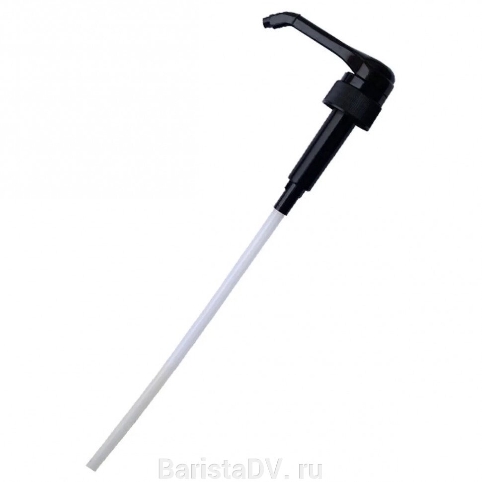 Помпа-дозатор для сиропа Sweetfill, черный от компании BaristaDV. ru - фото 1