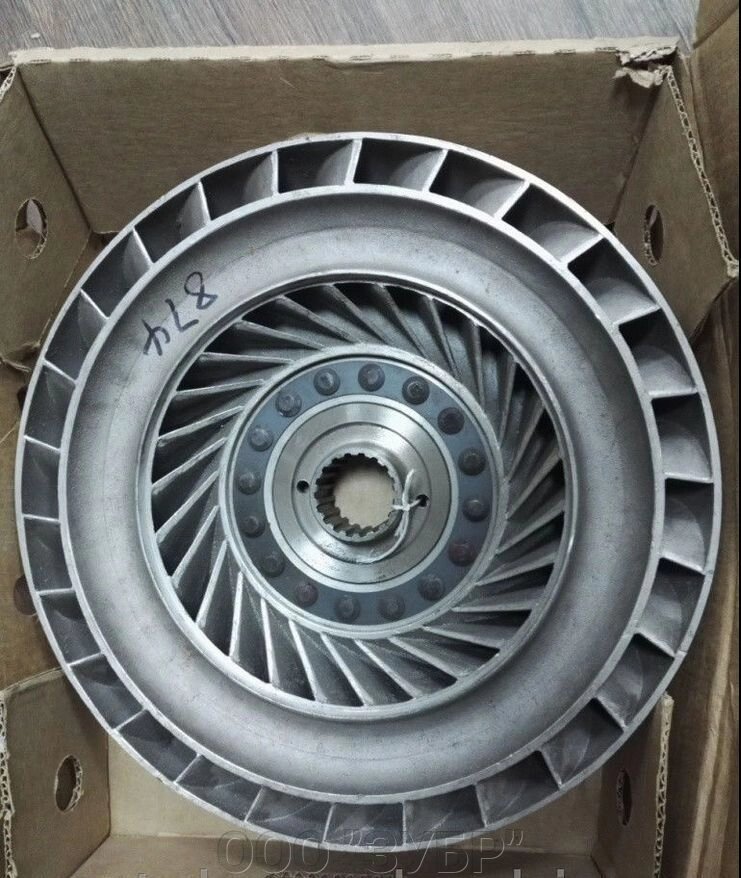 Приклепанные плиты турбины 1S04029 от компании ООО "ЗУБР" - фото 1