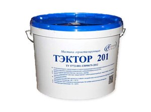 Двухкомпонентная герметизирующая мастика ТЭКТОР 201 по ТУ 5772-001-13890679-2012