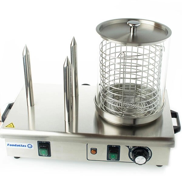 Аппарат для приготовления хот-догов HHD-03 паровой гриль FoodAtlas от компании ООО «ФудПром» - фото 1