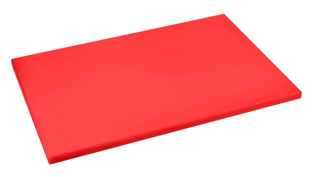 Доска разделочная 422111204 (красный, 600х400х18 мм) от компании ООО «ФудПром» - фото 1