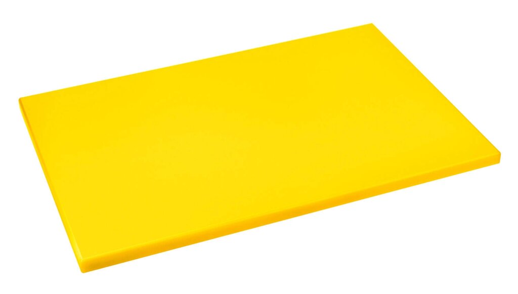 Доска разделочная 422111206 (желтый, 600х400х18 мм) от компании ООО «ФудПром» - фото 1