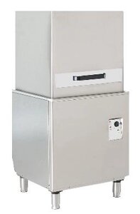 Купольная посудомоечная машина под кассеты 50x50 см, с дозатором ополаскивателя, без дозатора моющего, дренажная помпа