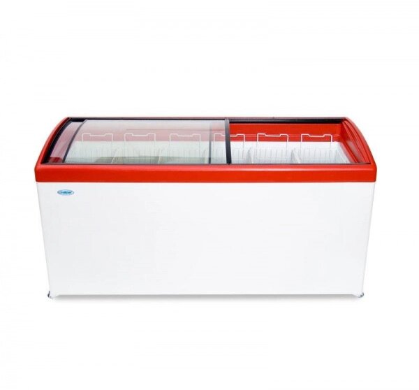 Ларь морозильный Снеж МЛГ-600 красный от компании ООО «ФудПром» - фото 1