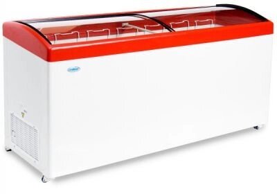 Ларь морозильный Снеж МЛГ-700 красный от компании ООО «ФудПром» - фото 1
