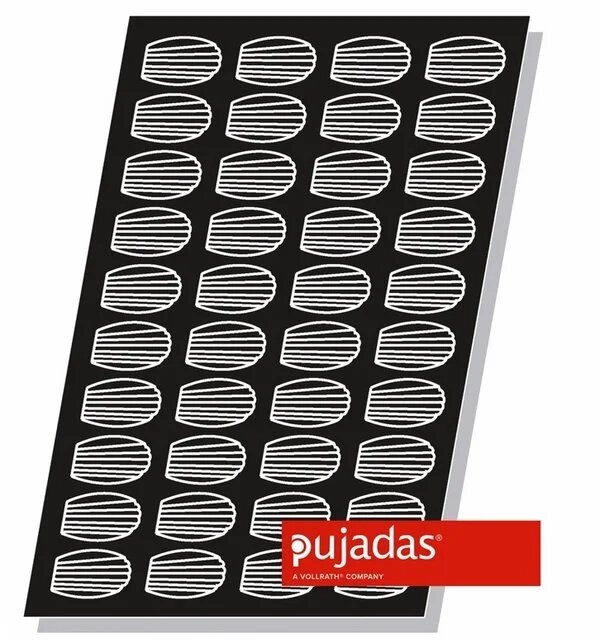 M. Pujadas, S. A. Форма для выпечки 859.142 (Мадлен, 56шт, 52х33мм, h 15мм, силикон) от компании ООО «ФудПром» - фото 1
