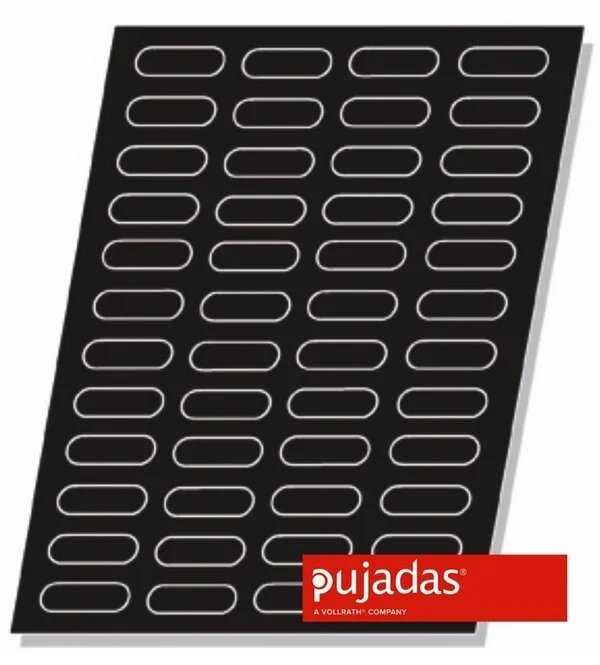 M. Pujadas, S. A. Форма для выпечки 859.200 (Бриошь, 48 шт, 70х30мм, силикон) от компании ООО «ФудПром» - фото 1