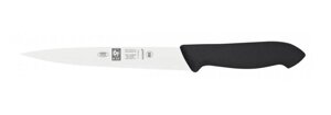 Нож филейный 18см для рыбы, черный HORECA PRIME 28100. HR08000.180