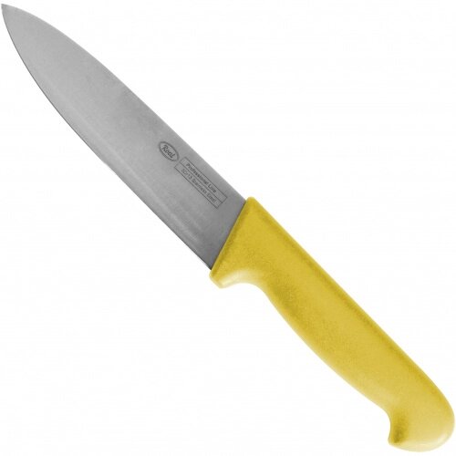 Нож поварской 16 см Roal желтая пластиковая ручка от компании ООО «ФудПром» - фото 1