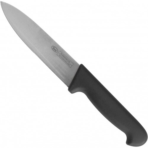 Нож поварской 16см Roal черная пластиковая ручка от компании ООО «ФудПром» - фото 1