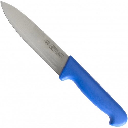 Нож поварской 16см Roal синяя пластиковая ручка от компании ООО «ФудПром» - фото 1