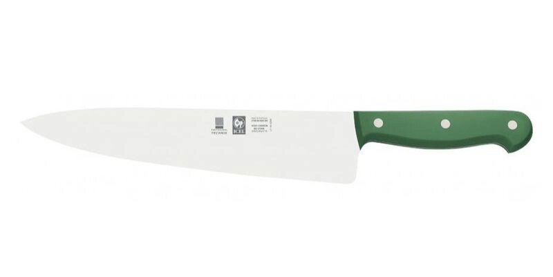 Нож поварской 30см TECHNIC зеленый 27500.8610000.300 от компании ООО «ФудПром» - фото 1