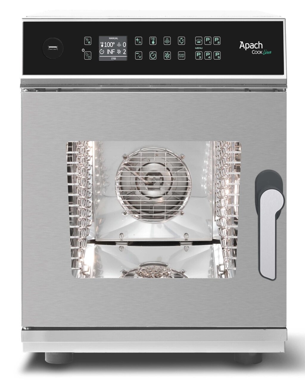 Пароконвектомат электрический Apach Cook Line AP6ND Compact от компании ООО «ФудПром» - фото 1