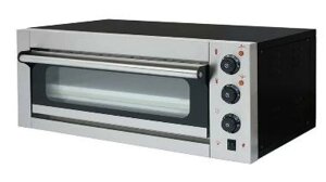 Печь для пиццы электрическая 1-камерная с подом 60*40 см Kocateq EPC01EN