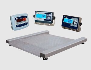 ВЕСЫ ПЛАТФОРМЕННЫЕ НИЗКОПРОФЕЛЬНЫЕ MAS PM4RЕ-0.6 (с индикатором на стойке) RS-232