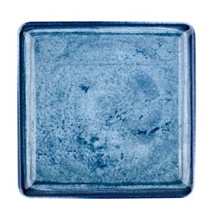 KUTAHYA Blue Stone BNTAN27DU890003 Тарелка плоская квадратная без полей (27х27см, h2,4см)