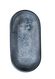 KUTAHYA Blue Stone BNOFD20OKS890003 Салатник овальный (350мл, 20х10см, h4,4см)