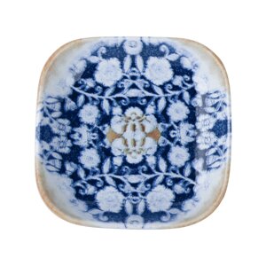 KUTAHYA Blue Blanc BNQR08X08MZT891310 Салатник квадратный (D1, 44мл, 8х8см, h1,9см)