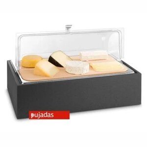 M. Pujadas, S. A. Выставочный поднос 904.140 (в комплекте гастроемкость, пластик. крышка Roll Top)