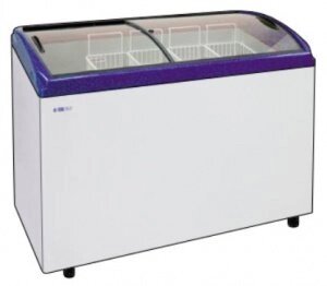 Ларь морозильный ITALFROST CF500C красный (без корзин)