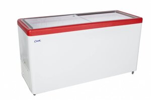 Ларь морозильный Снеж МЛП-600 красный