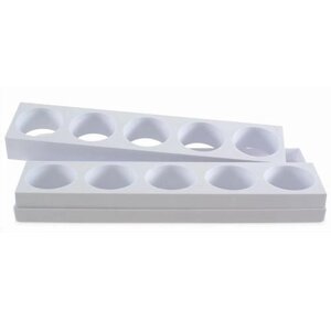 Martellato SRL. Monop A002 Формы для пирожных Monoporzione (овал, d65, h40)