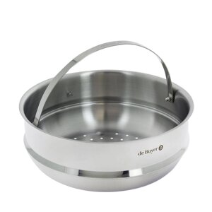 Вставка-пароварка в кастрюлю d24см, h9,5cm, серия Prim Appety, с ручкой, s/s 3675.24