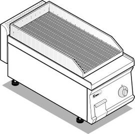 Поверхность жарочная электрическая TecnoInox FTR35E7
