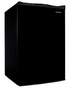 Шкаф барный холодильный COOLEQ TBC-145S (черный с глухой дверью)
