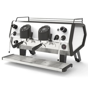 Кофемашина Sanremo D8 PRO 2 высокие гр, белая/черная