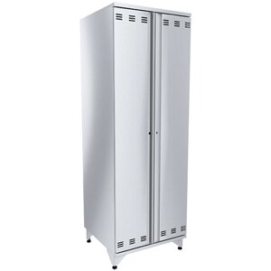 Шкаф для хлеба двери распашные окраш (10 полок из н/стали), сварной ШКХ-Р-О (660х640х1950(1970) мм