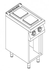 Плита электрическая Kovinastroj ESK-T27/P