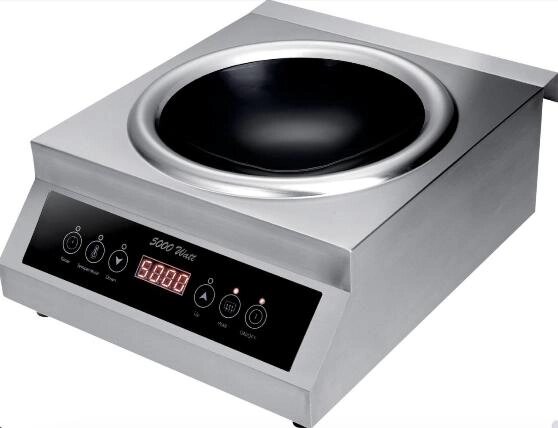 Плита индукционная WOK настольная с 1 конфоркой ? 31 см Kocateq ZLIC5000AMP WOK от компании ООО «ФудПром» - фото 1