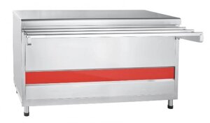 Прилавок тепловой Abat ПВТ-70КМ-02 (тепловой Шкаф, тепловентилятор, без полок) кашир.