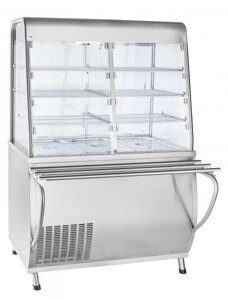 Прилавок-витрина холодильный Abat ПВВ (Н)-70Т-С-НШ