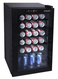 Шкаф барный холодильный Cooleq TBC-65 черный