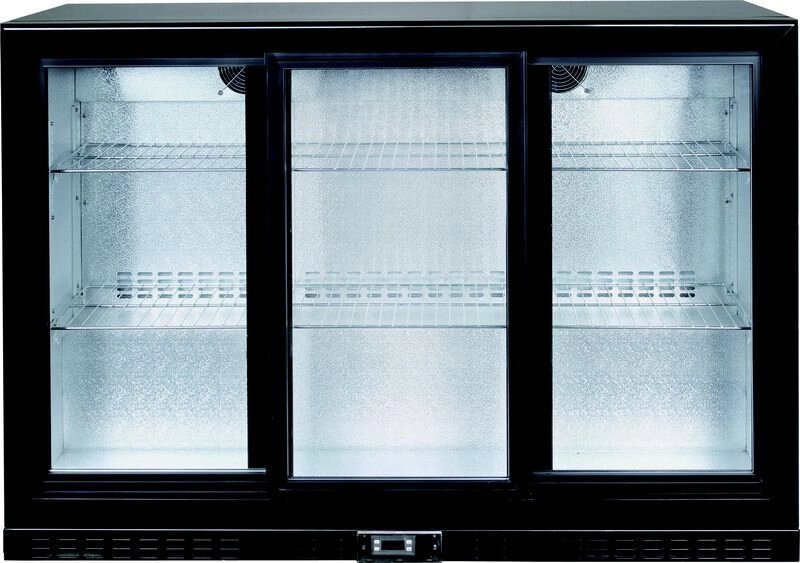 Шкаф барный холодильный Hurakan HKN-DBB350S от компании ООО «ФудПром» - фото 1