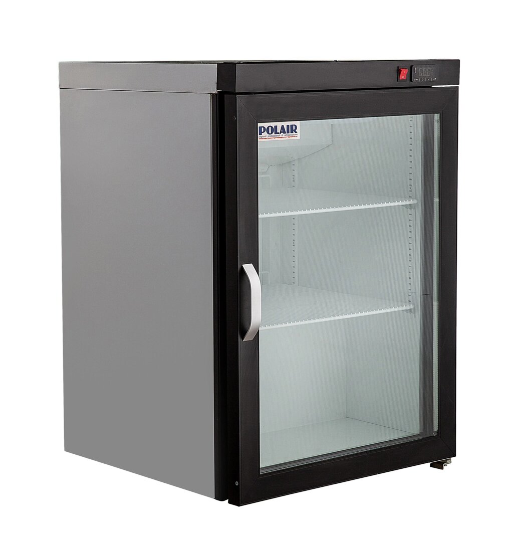Шкаф барный холодильный Polair DM102-Bravo черный от компании ООО «ФудПром» - фото 1