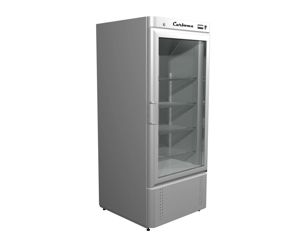 Шкаф холодильный Полюс Carboma R700С  Inox от компании ООО «ФудПром» - фото 1