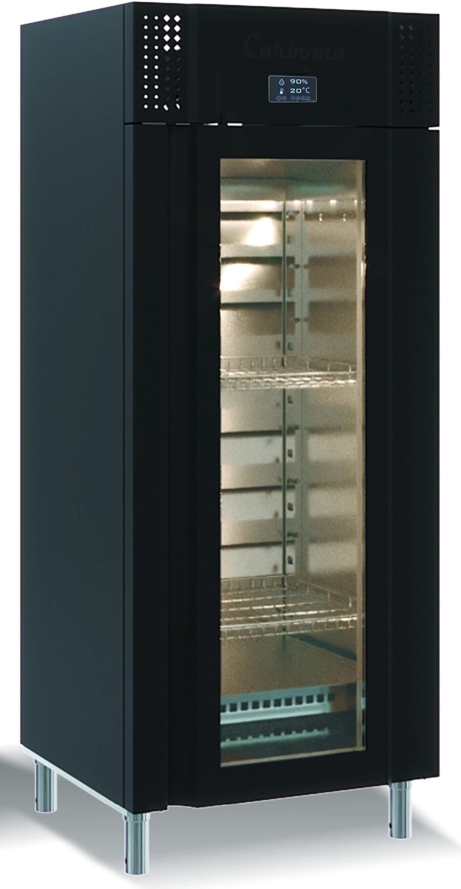 Шкаф холодильный Полюс M700GN-1-G-HHC 9005 (сыр, мясо) от компании ООО «ФудПром» - фото 1