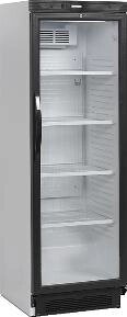 Шкаф холодильный со стеклом Tefcold CEV425 Black