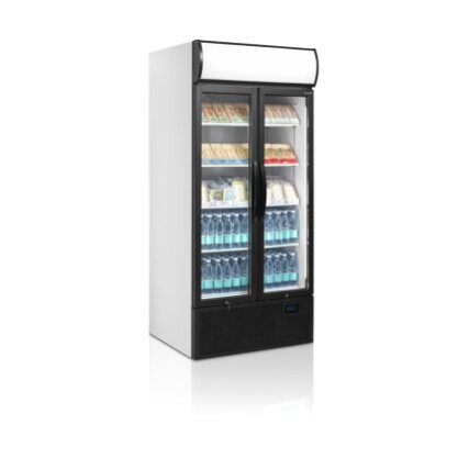Шкаф холодильный со стеклом Tefcold FSC890H от компании ООО «ФудПром» - фото 1